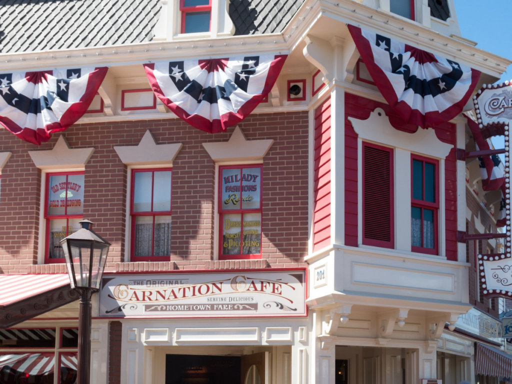 Carnation Cafe Disneyland