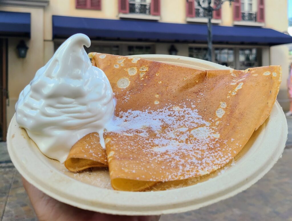 EPCOT Crepe in France 