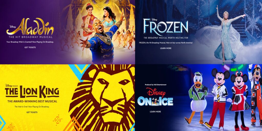 Disney Broadway Shows