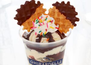 Mickey Sundae at Ghirardelli Disney Springs