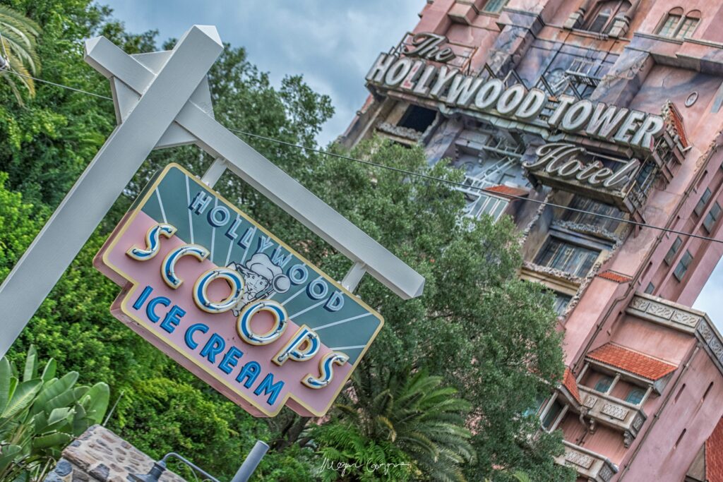 Disney Hollywood Scoops Ice Cream