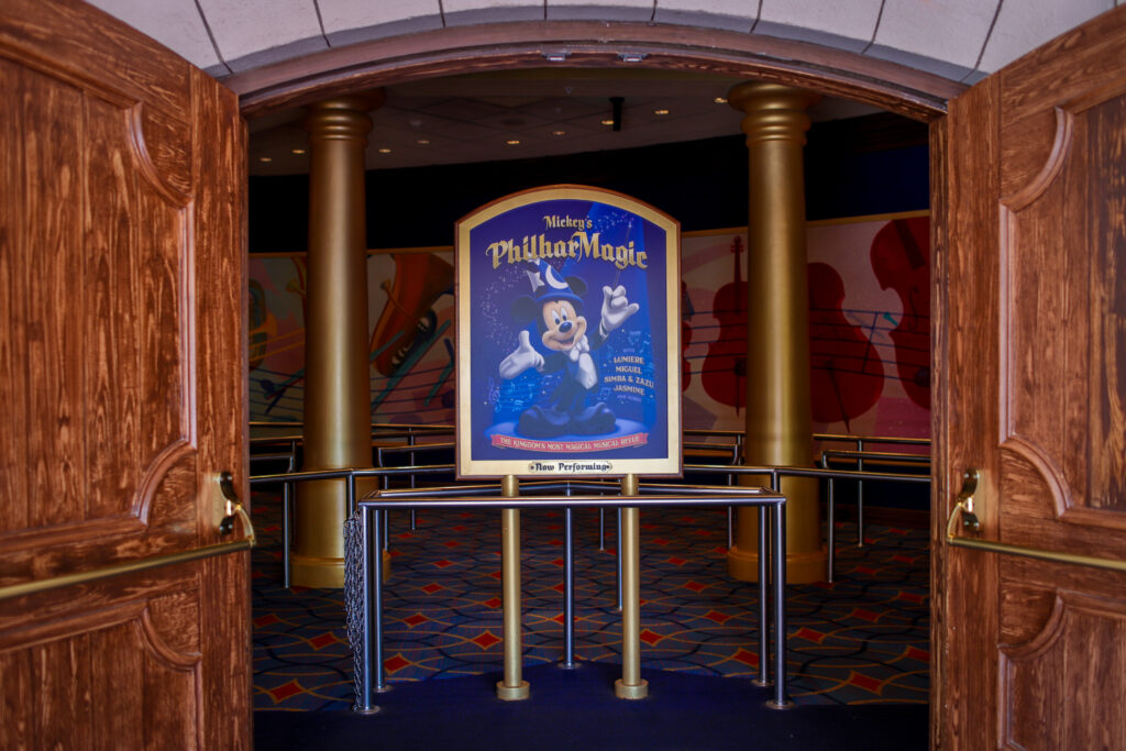 Mickey PhilharMagic's Entrance