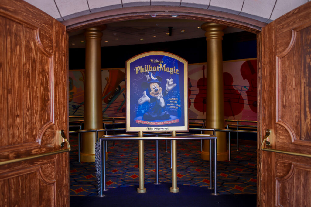 Entrada de Mickey PhilharMagic