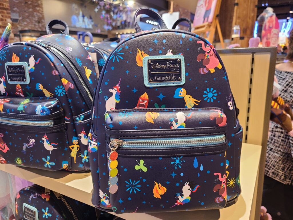 Loungefly Mini Backpack featuring "Inside Out" characters