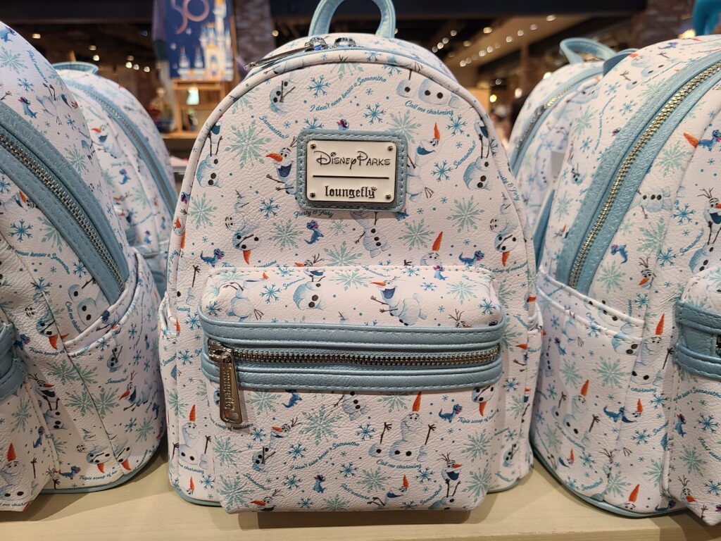 Olaf and Snowflake Loungefly Backpack