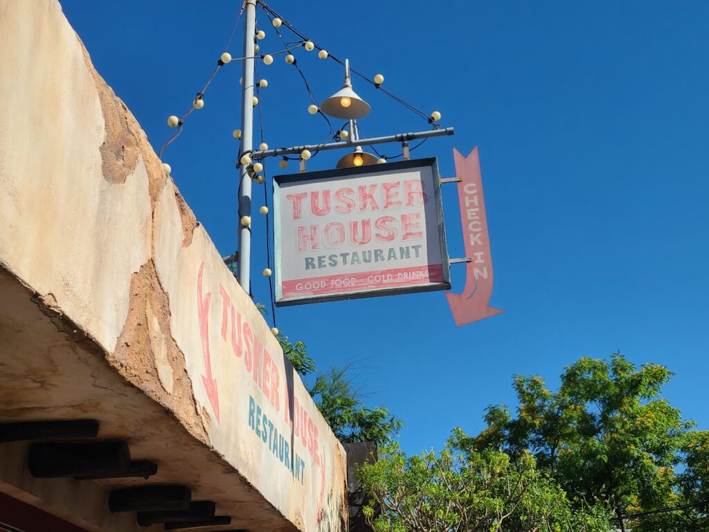 Tusker House Signage