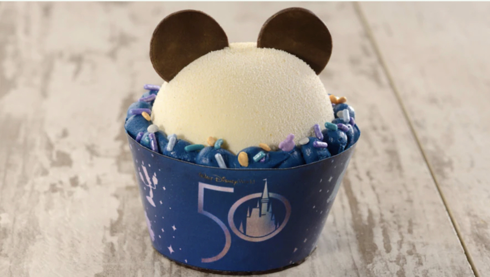 Walt Disney World 50th Cupcake