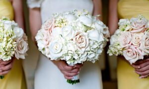 Custom bouquets designed by experienced florist
