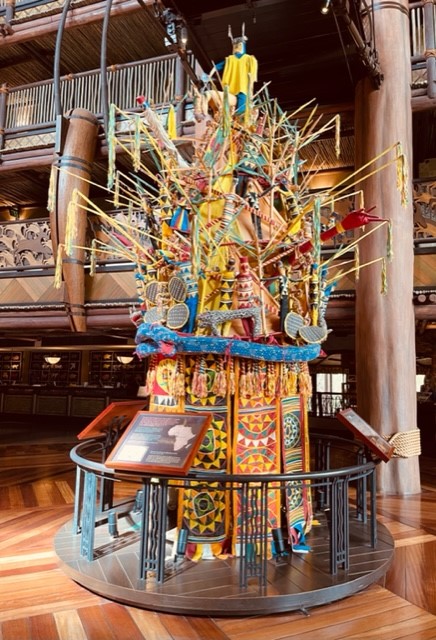 Animal Kingdom Lodge African headdress