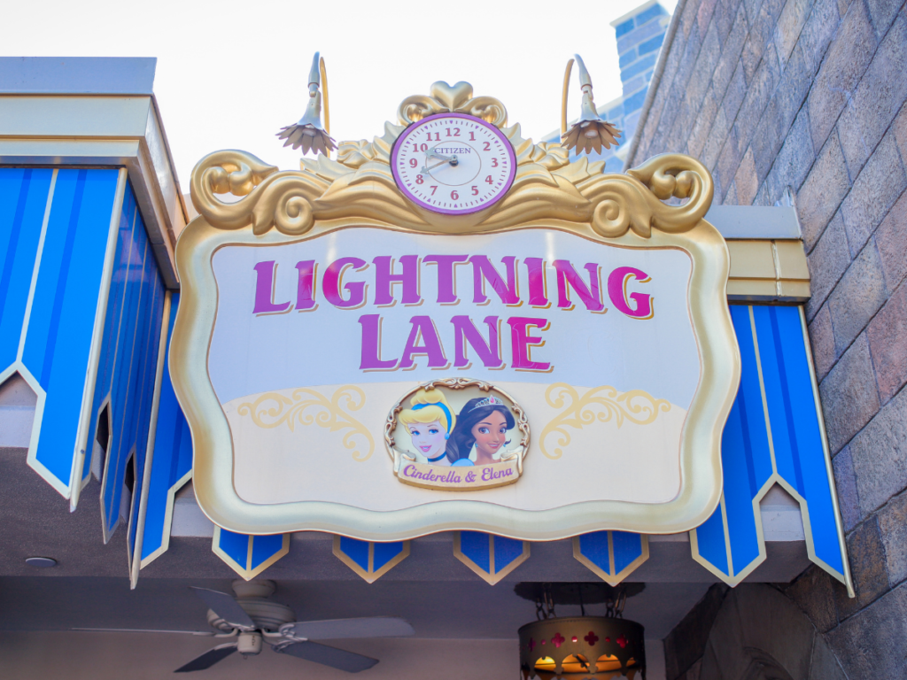 Disney World Lightning Lane Princess Fairytale Hall