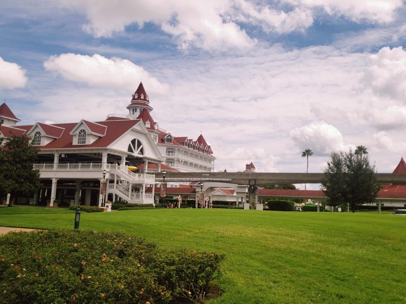 Grand Floridian Is On The Monorail's Resort Loop