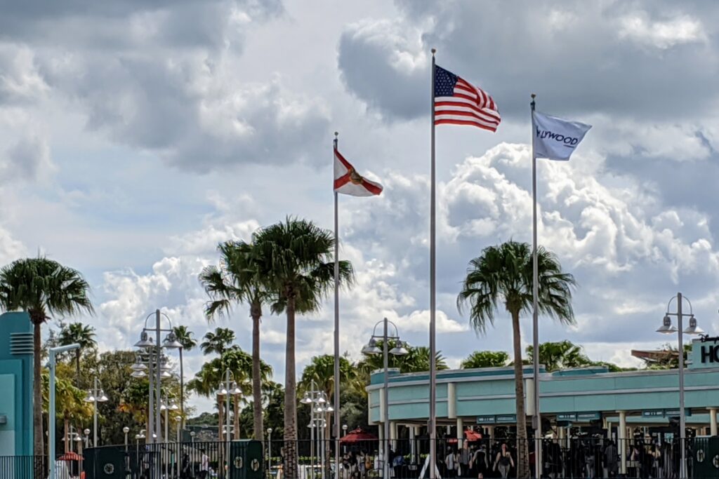 Bandera en Disney's Hollywood Studios