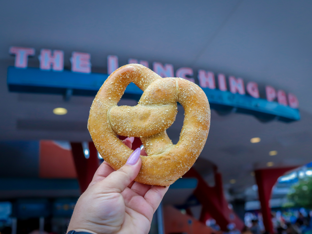 Disney World The Lunching Pad Pretzel