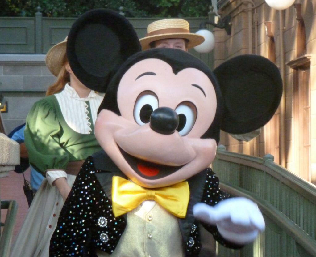 Mickey Mouse at Disney World