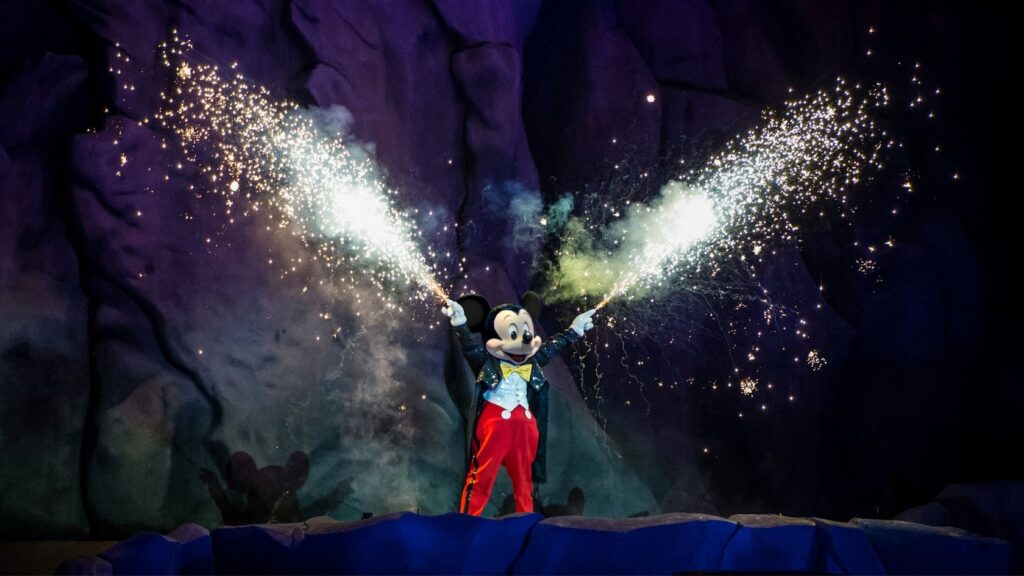 Disney World Fantasmic Show 