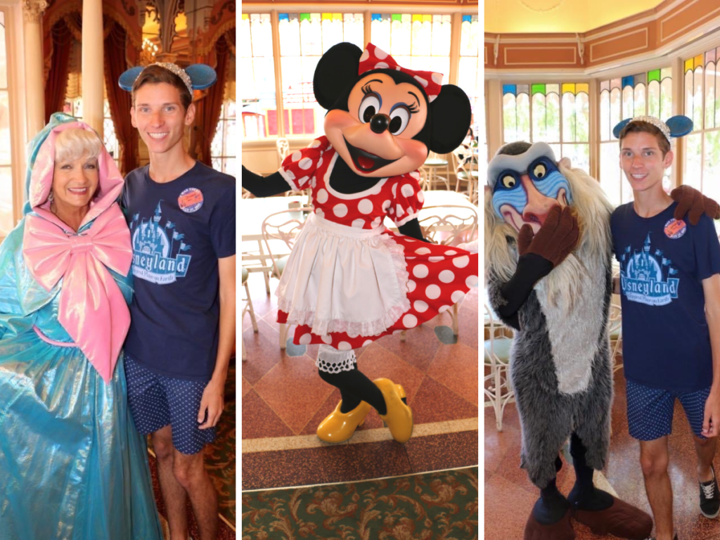 Personajes de Disneyland Plaza Inn