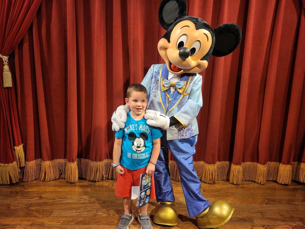 Mickey Mouse Meet and Greet at Town Square Theater in Magic Kingdom