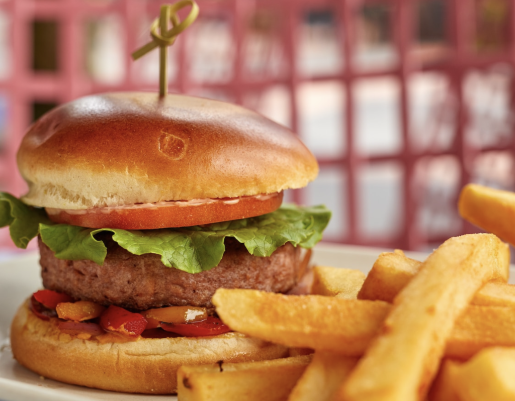 ABC Commissary Burger and Fries 