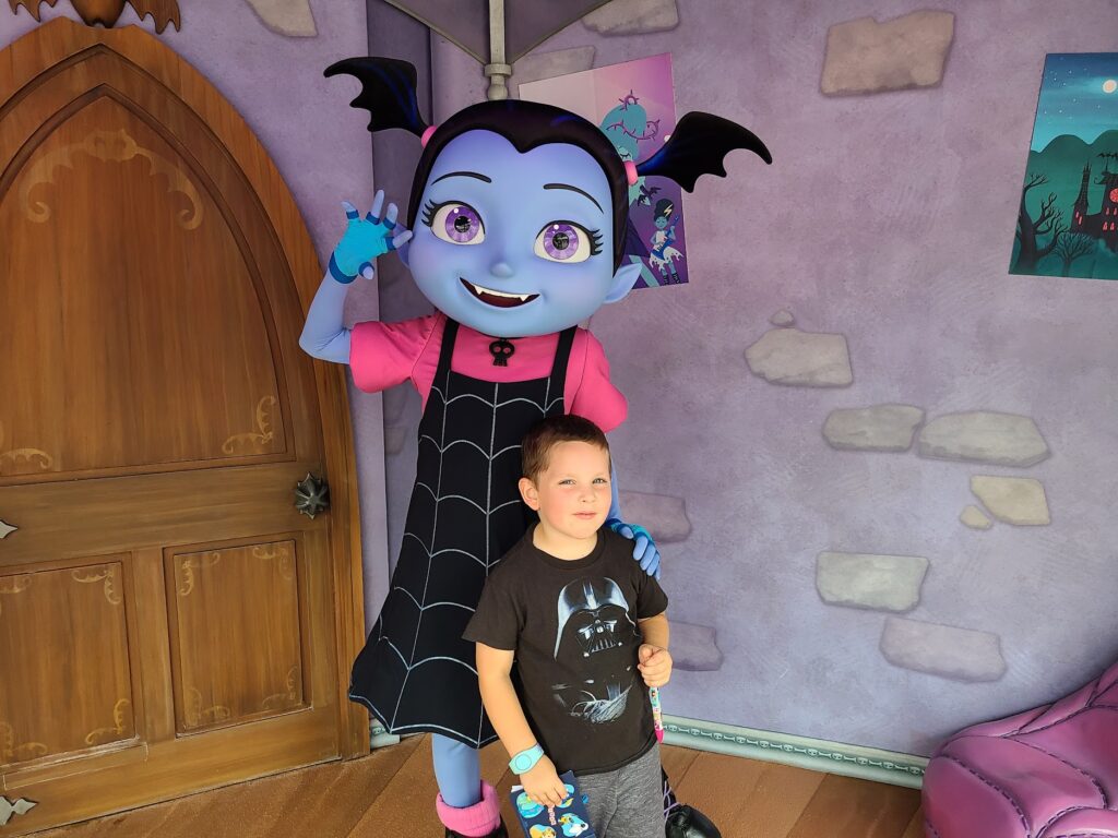 Vampirina Meet and Greet with Lincoln at Hollywood Studios