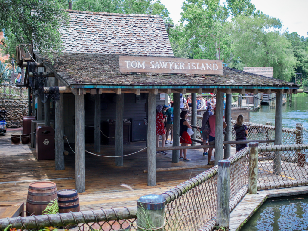 Tom Sawyer Island Disney World 