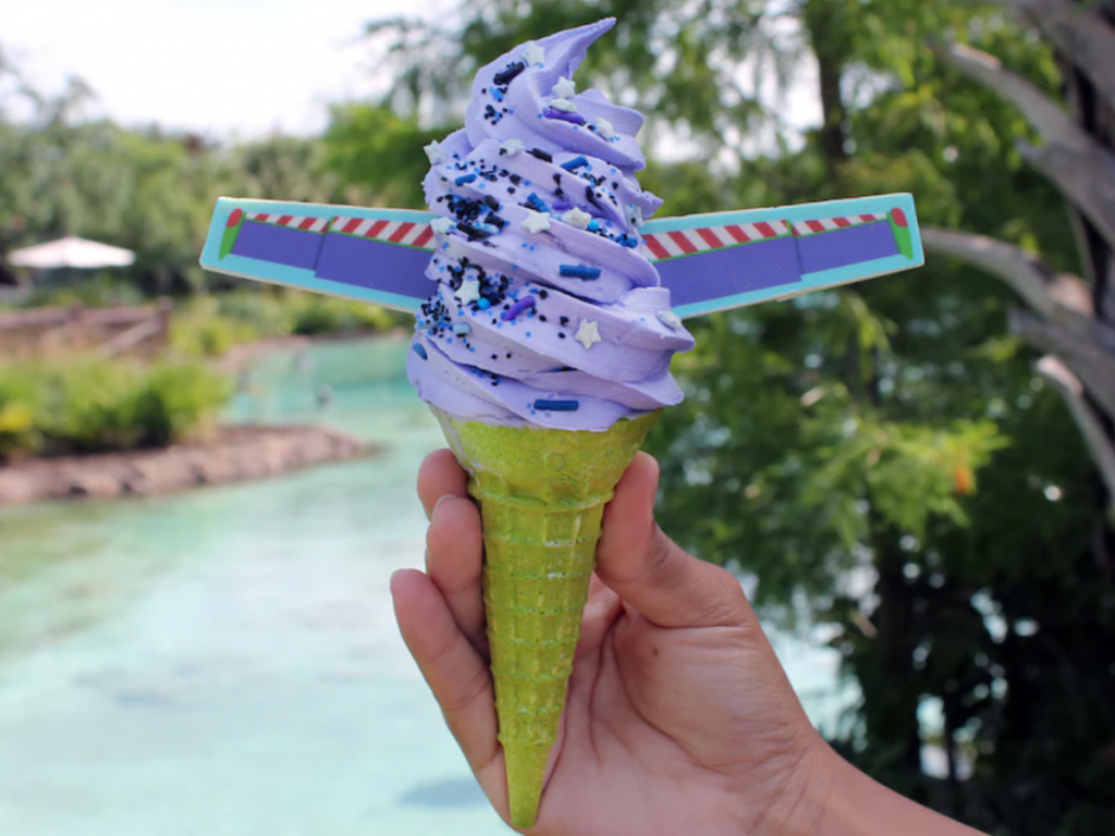 Disney World Lightyear Ice Cream Cone
