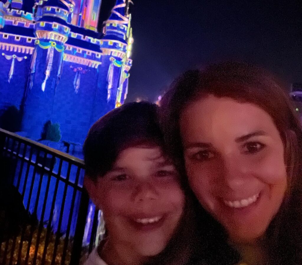 Selfie with Cinderella Castle