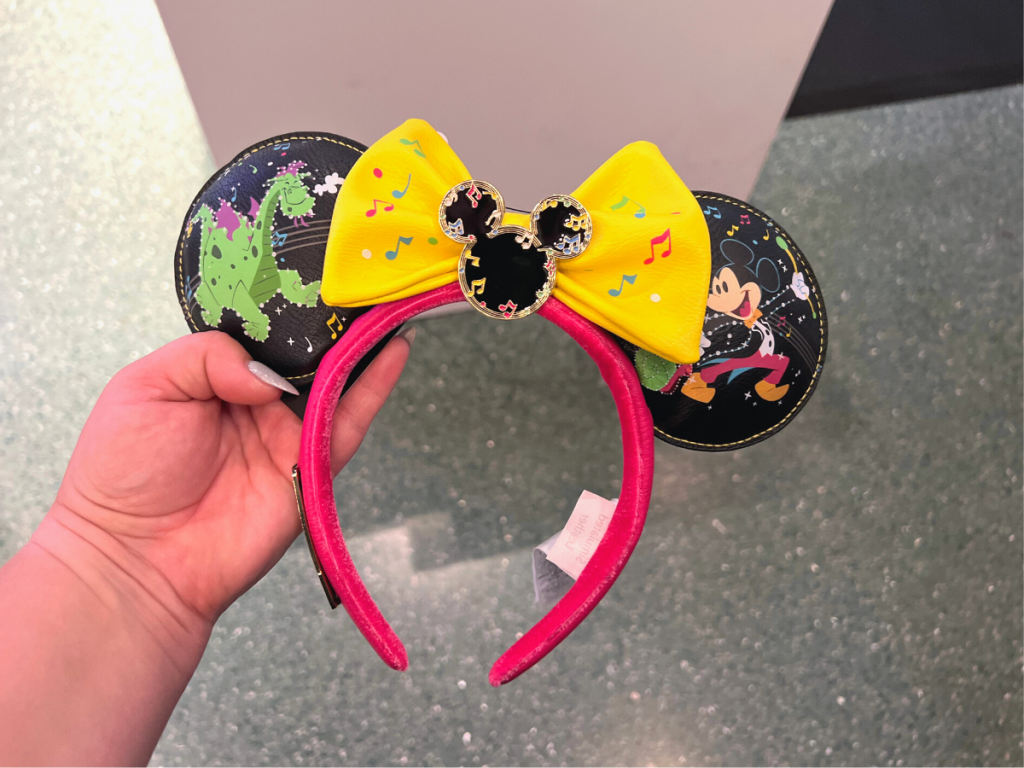 Minnie Mouse Loungefly Ear Headband – The Main Street Electrical Parade 50th Anniversary