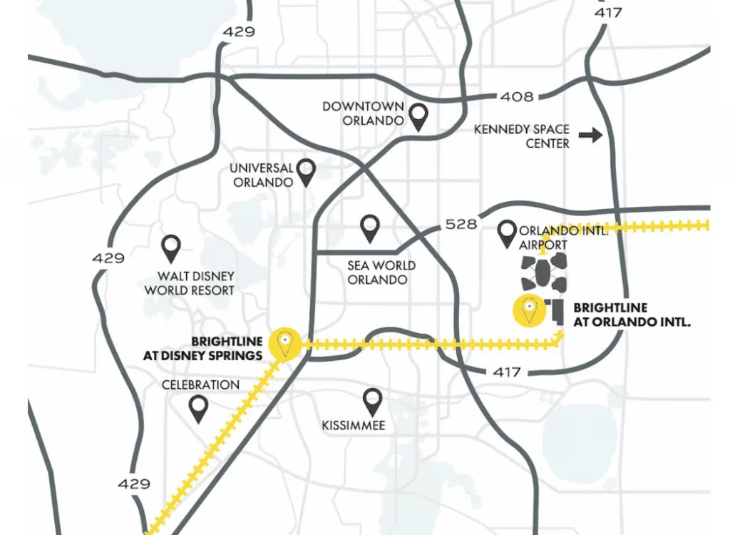 Brightline 417 Route