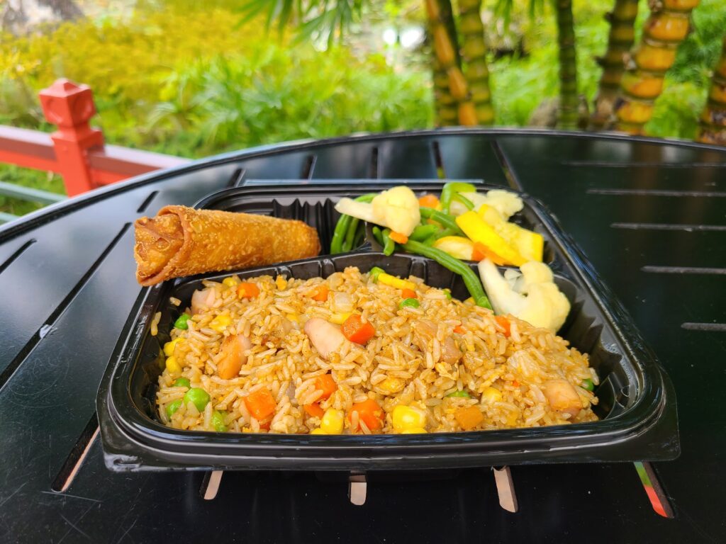 Chicken Fried Rice Plate from Lotus Blossom Cafe