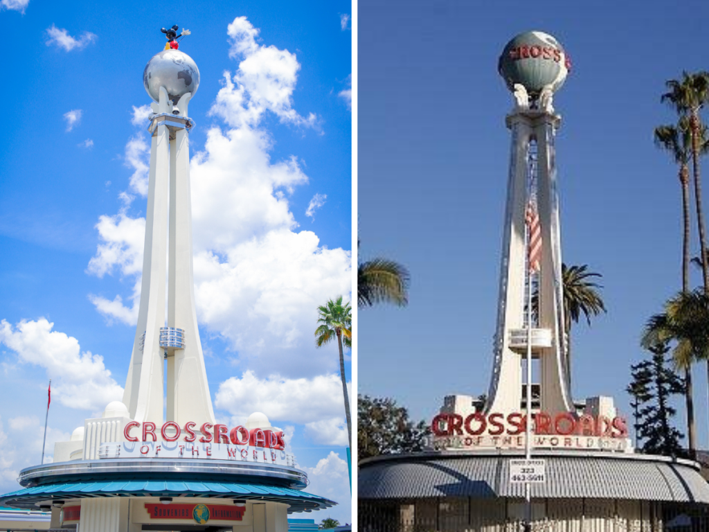 Crossroads of the World Disney Hollywood Studios 