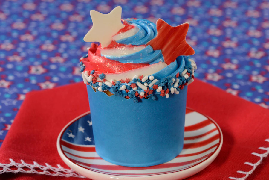 Star-Spangled Cupcake is a pop of flavor
