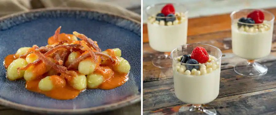 Gnocchi and Panna Cotta from Italy Marketplace
