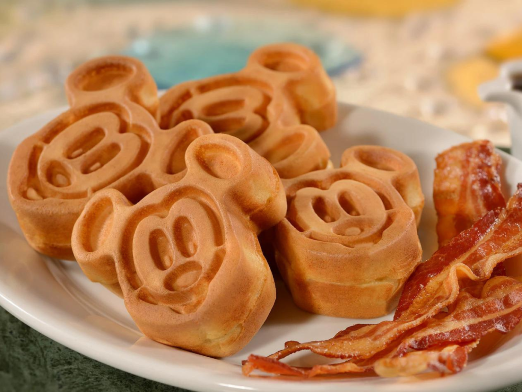 Disney World Mickey Waffle 