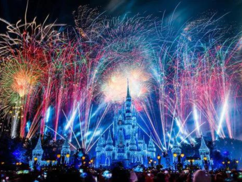 Magic Kingdom Fireworks 