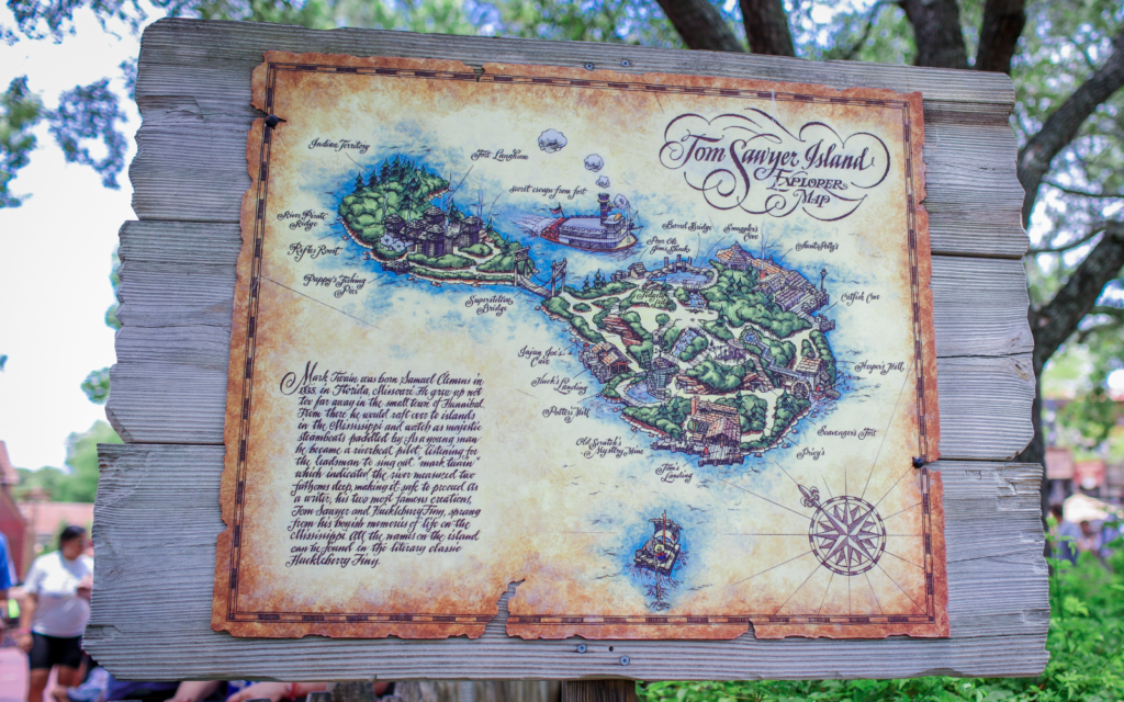 Disney world Tom Sawyer Island