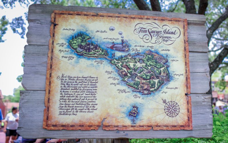 Disney world Tom Sawyer Island