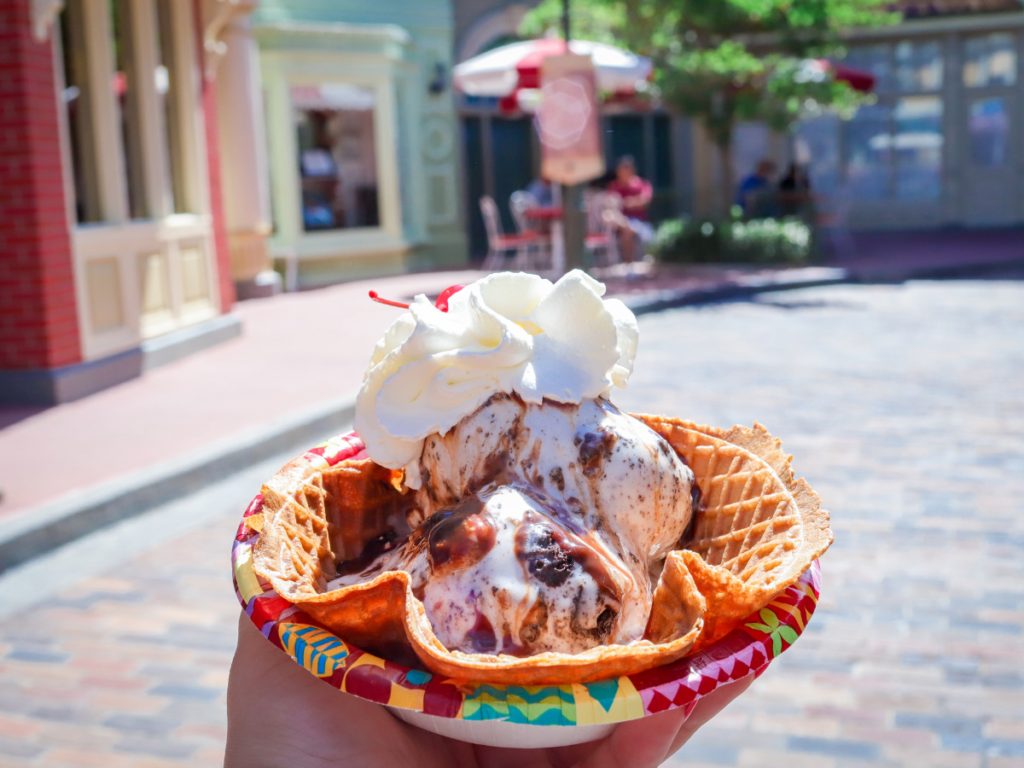 Disney World Plaza Ice Cream 