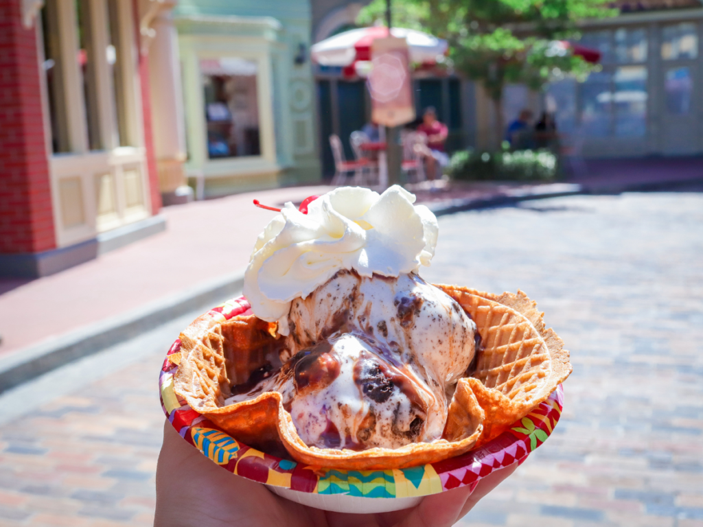 Disney World Ice cream