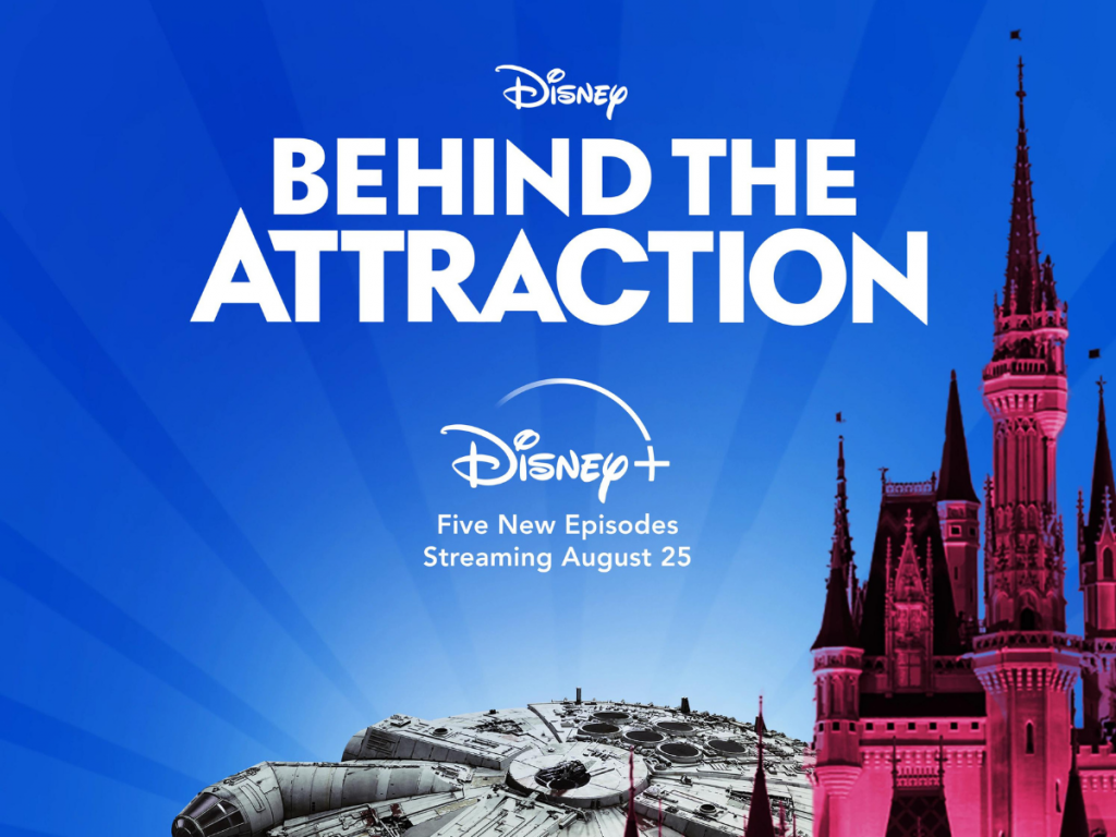 Disney Plus detrás de la atracción