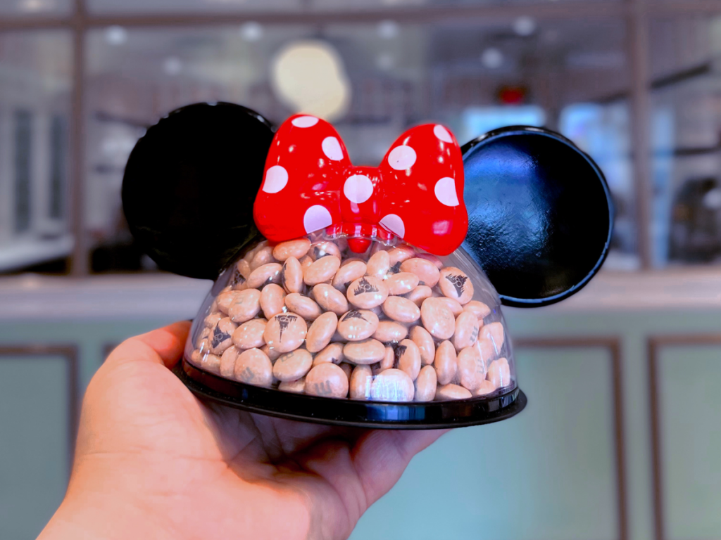 Gorro con orejas de Minnie de Disney World m&ms