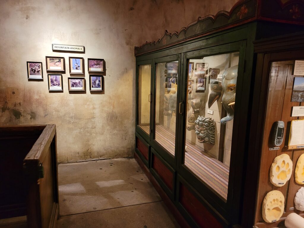 The Expedition Everest Queue - Real Nepalese artifacts