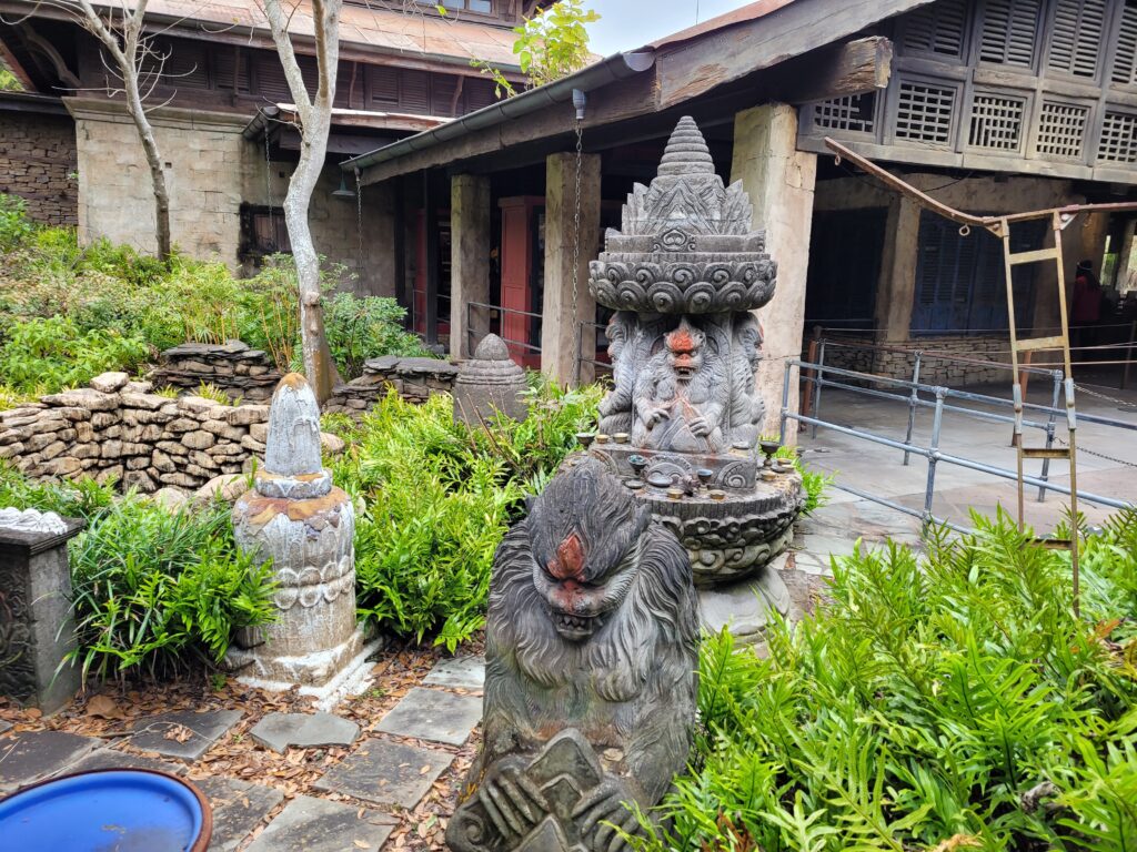 Totems at Expedition Everest