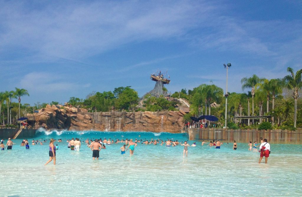 Typhoon Lagoon Water Park Wave Pool