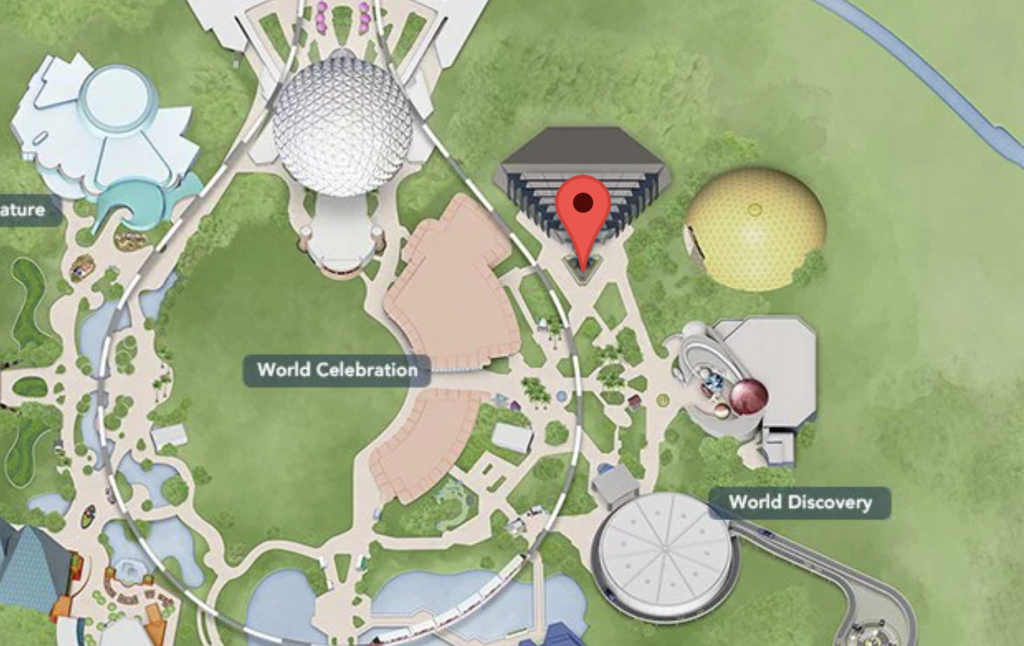 Where to Find Cosmic Rewind at Epcot