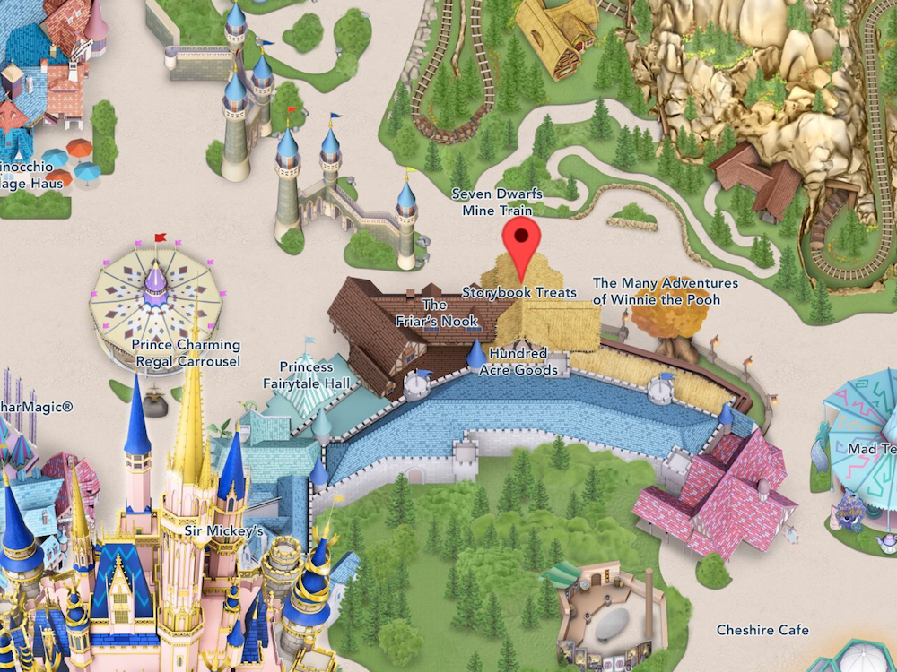 Where to find Storybook Treats at Magic Kingdom