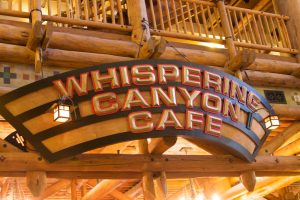 Whispering Canyon Cafe Sign