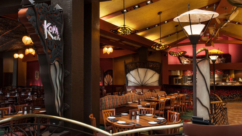 kona cafe at polynesian village