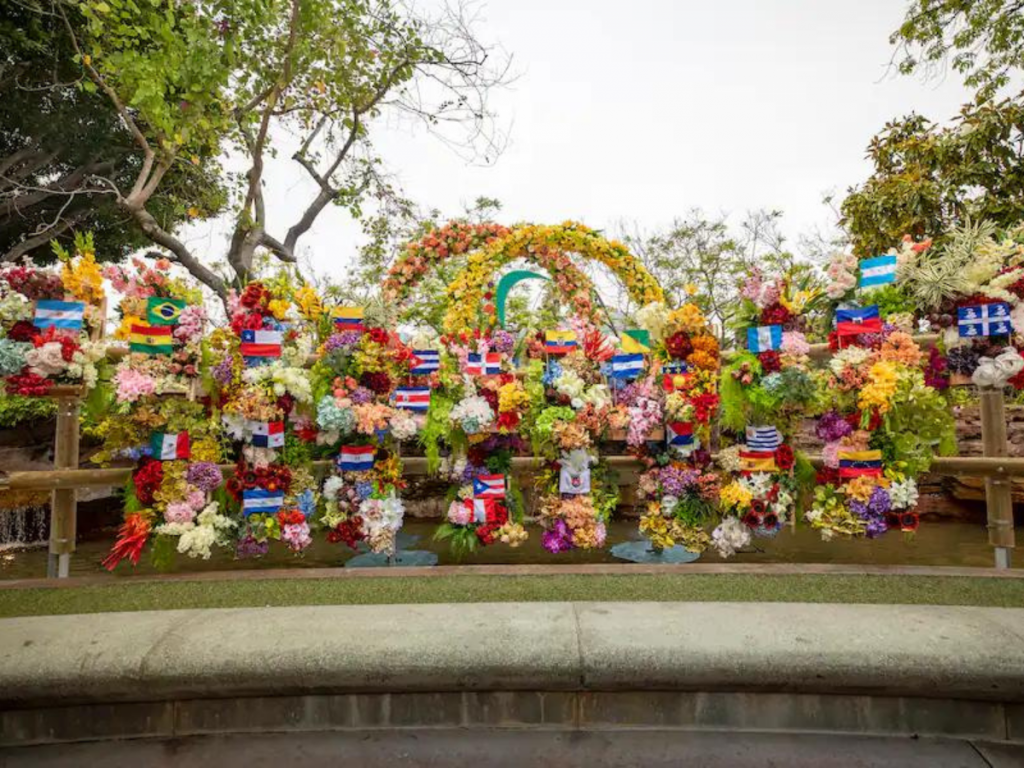 Encanto Downtown Disney Floral Display