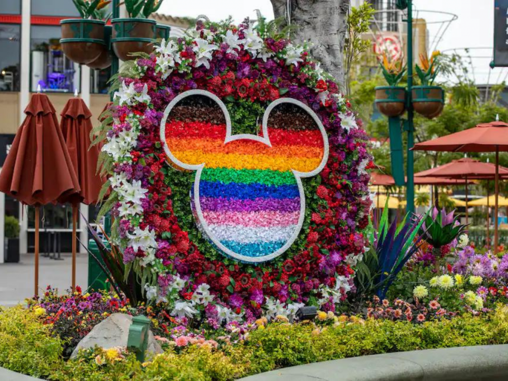 Downtown Disney Encanto Floral Pride Display