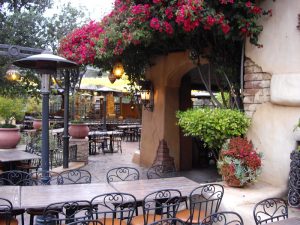 Dining area at Rancho Del Zocalo Disneyland